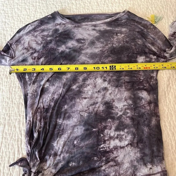 Lululemon To The Point Long Sleeve Tie Dye Size 4 - Picture 5 of 7